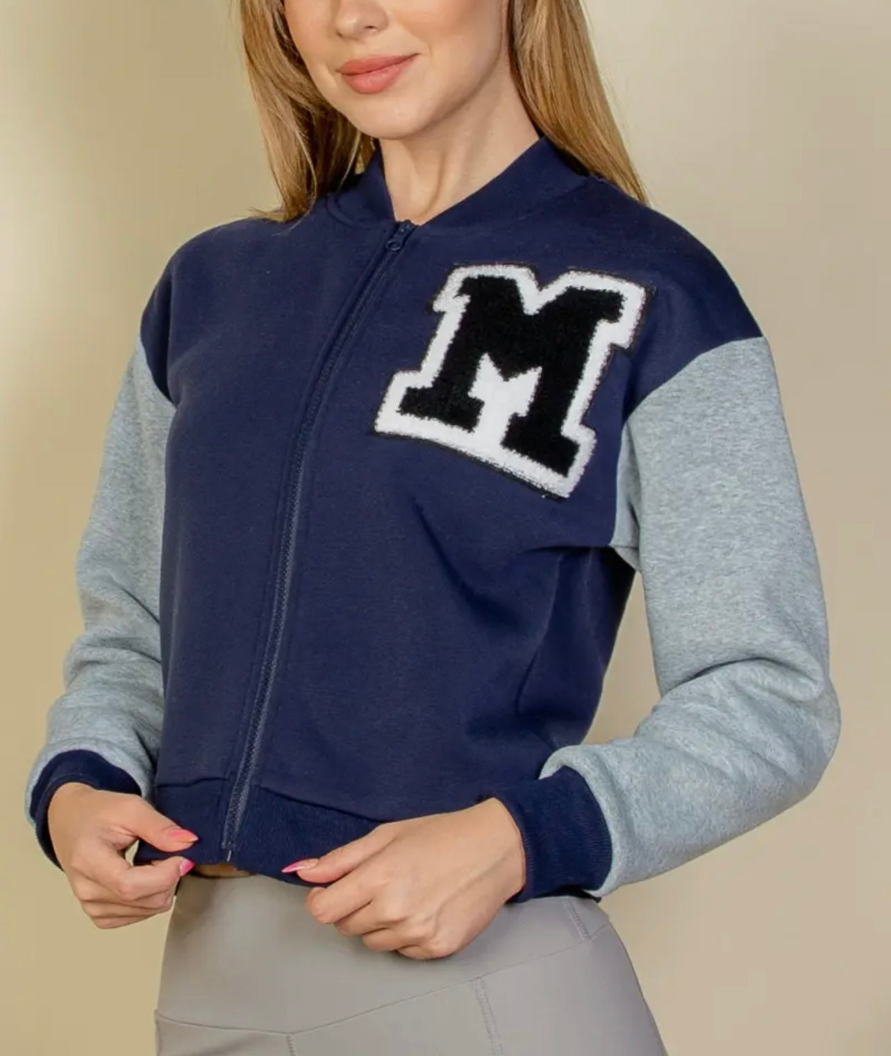 Marlene Varsity Baddie Jacket