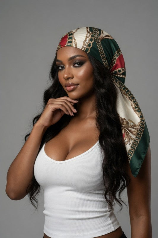 Baddie Link Satin Scarves - Baddie Kouture Boutique 