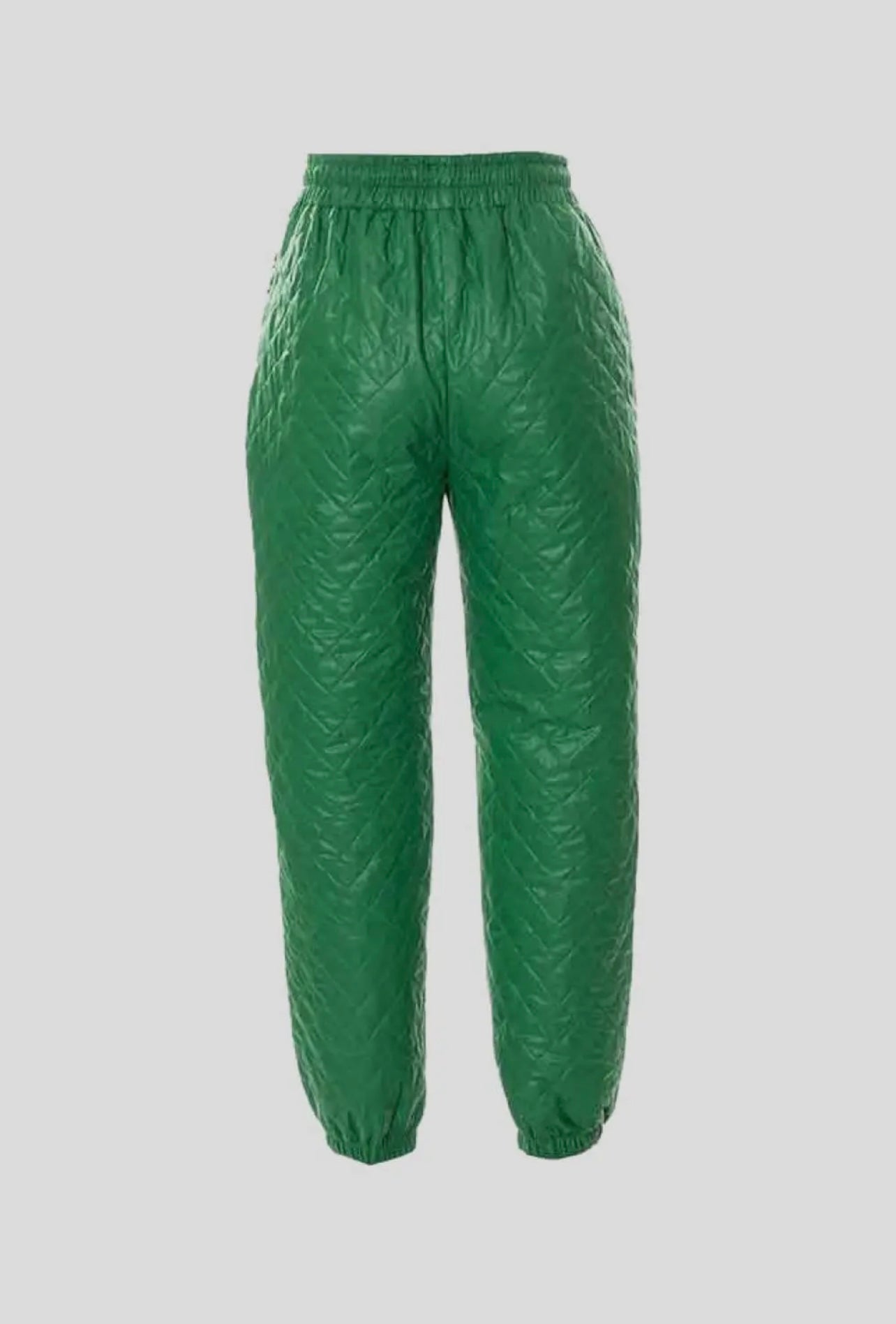 Green Baddie Puff Pants
