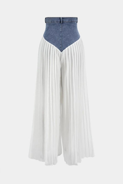 Keri Baddie Denim Corset Set