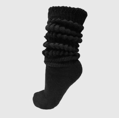Baddie Thick Heavy Extra Long Slouch Socks