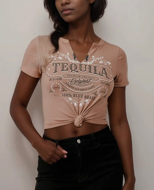 Tequila Baddie Top
