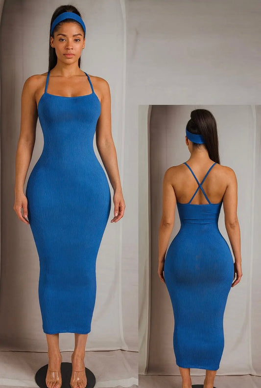 The Gina Baddie Dress - Baddie Kouture Boutique 
