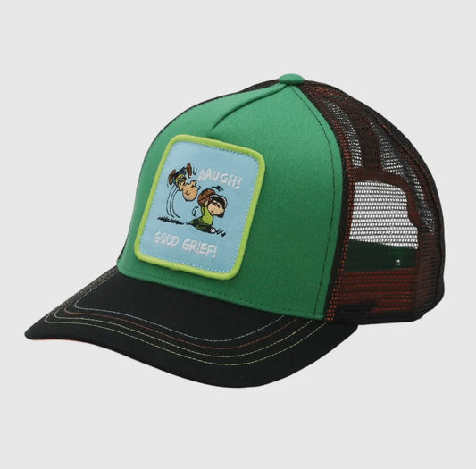 Good Grief Peanuts Baddie Trucker Hat