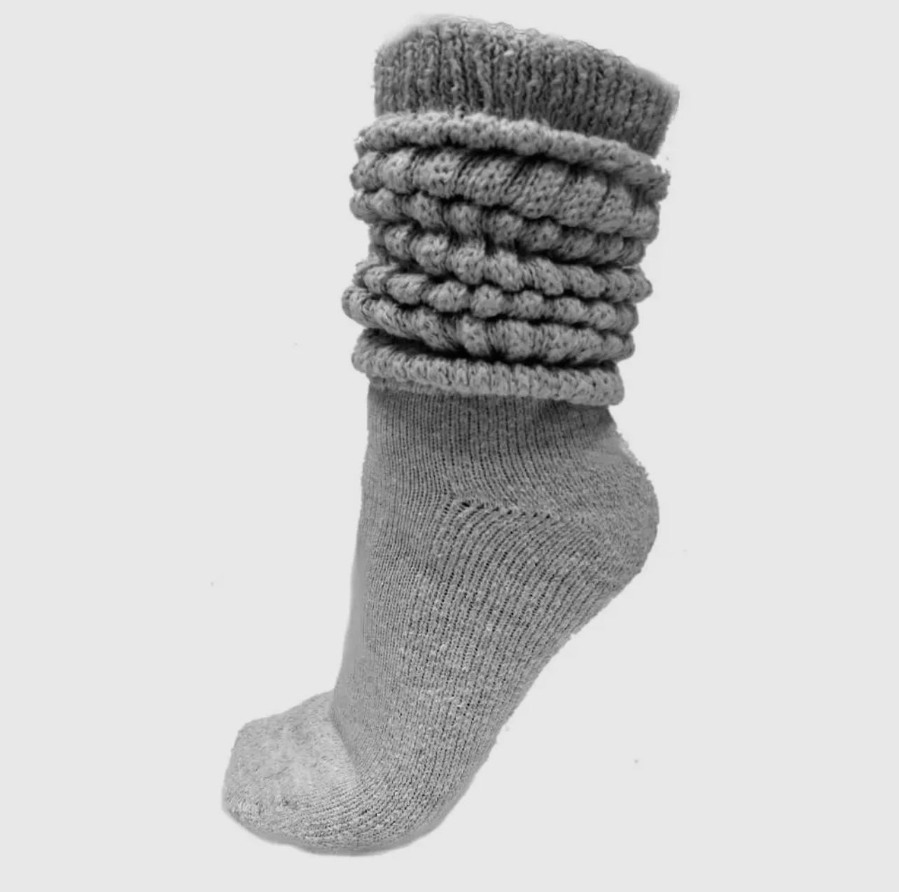 Baddie Thick Heavy Extra Long Slouch Socks