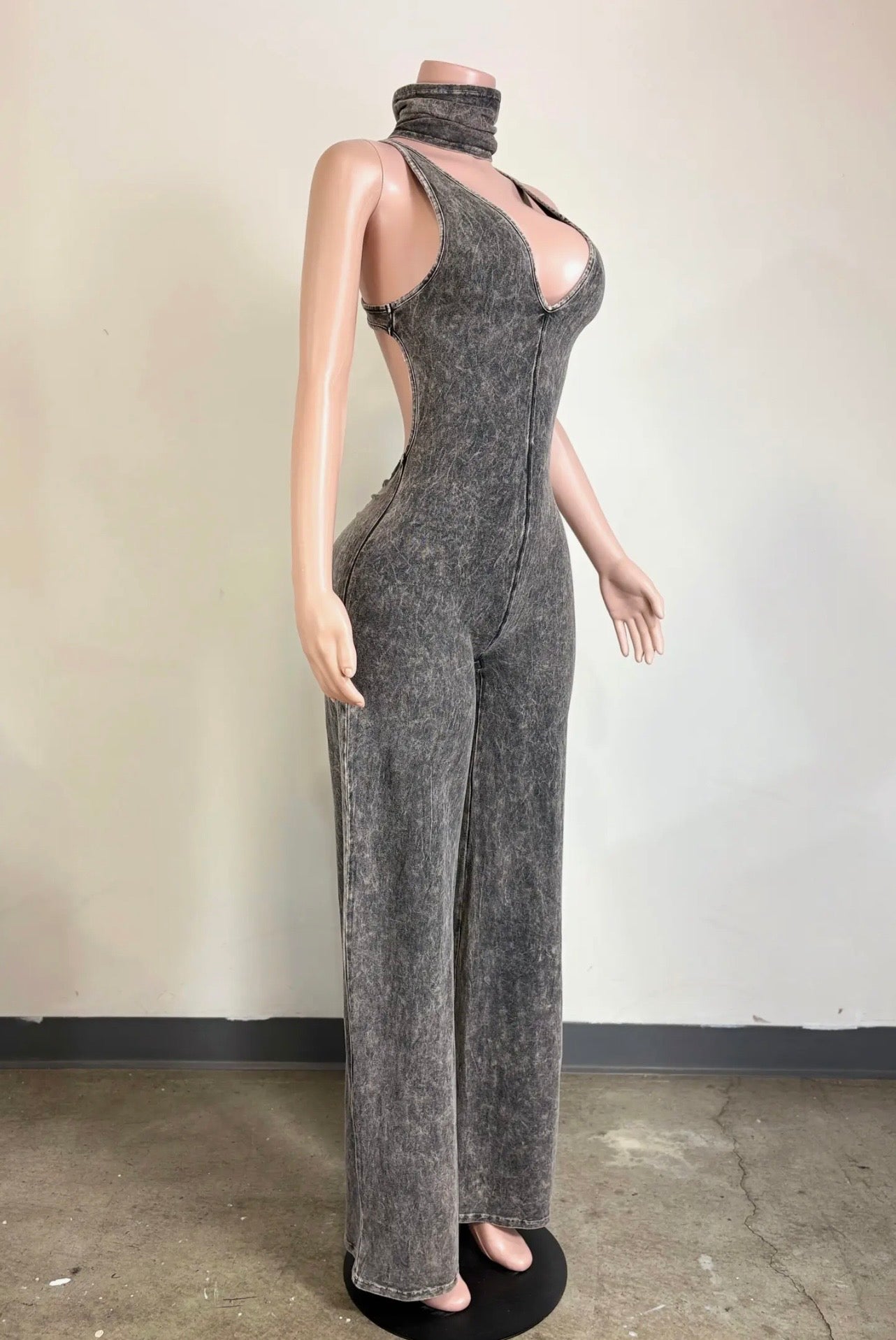 Bad Intentions Baddie Jumpsuit with Headband - Baddie Kouture Boutique 