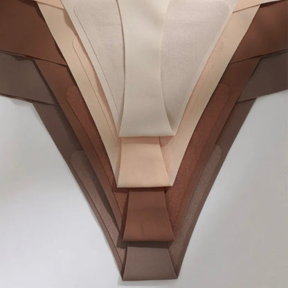 High Waisted Seamless Baddie Ice Silk Thong