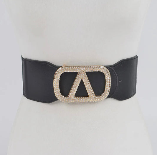 I Put On Baddie Rhinestone Belt