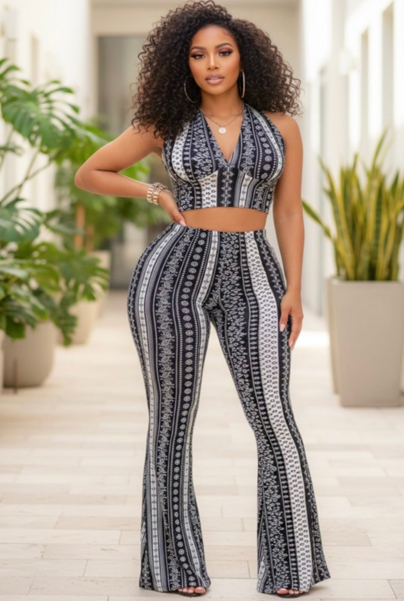 Santorini Baddie Pants Set