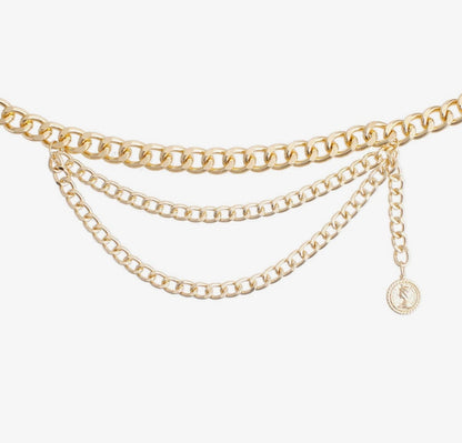 Baddie Luxe Chain Belt