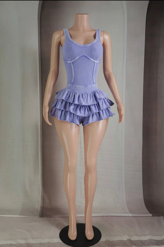 Delilah Baddie Romper