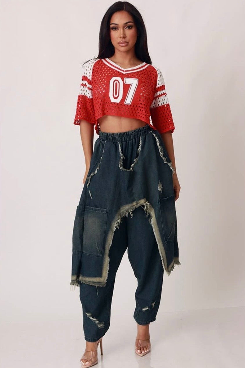 Street Glam Baddie Harlem Pants - Baddie Kouture Boutique 