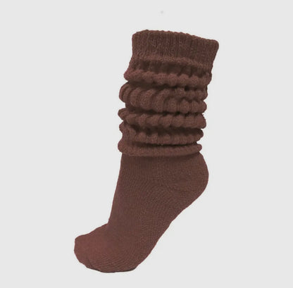 Baddie Thick Heavy Extra Long Slouch Socks