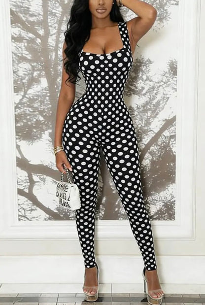 Poka Baddie Jumpsuit - Baddie Kouture Boutique 