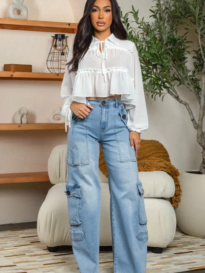 Cargo Cutie Baddie Jeans