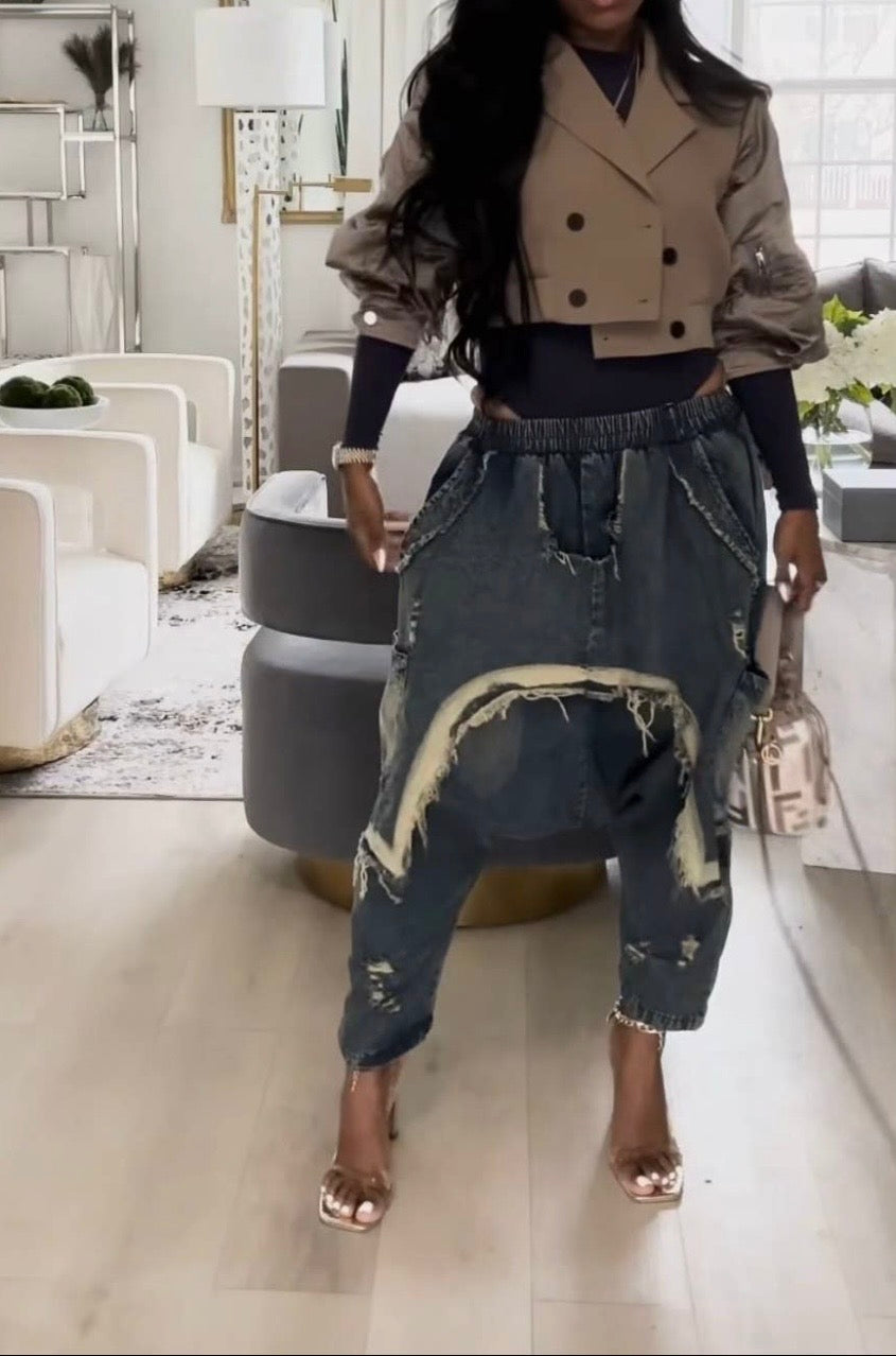 Street Glam Baddie Harlem Pants - Baddie Kouture Boutique 
