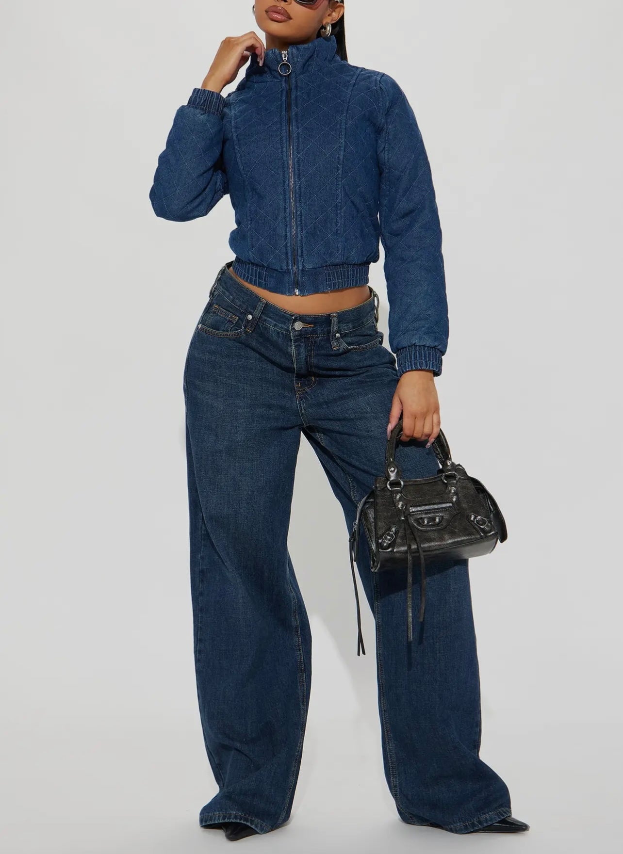 Jeana Quilted Baddie Bomber Jacket