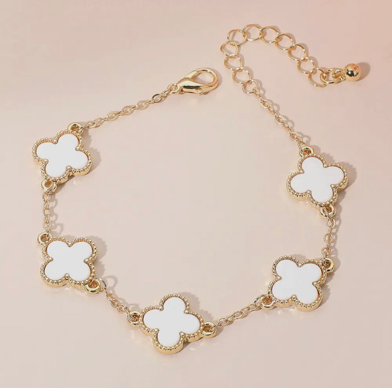 My lucky Charm Necklace and Bracelet Baddie Set