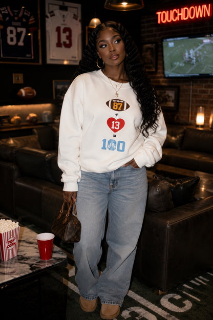 Taylor’S 87 Plus 13 Ringer Sweater