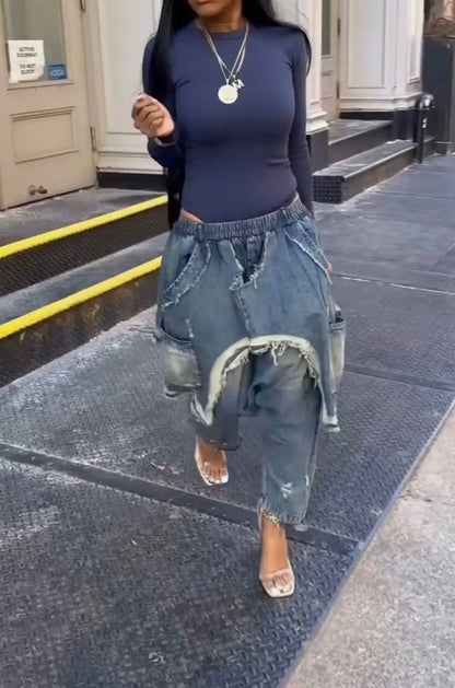 Street Glam Baddie Harlem Pants - Baddie Kouture Boutique 