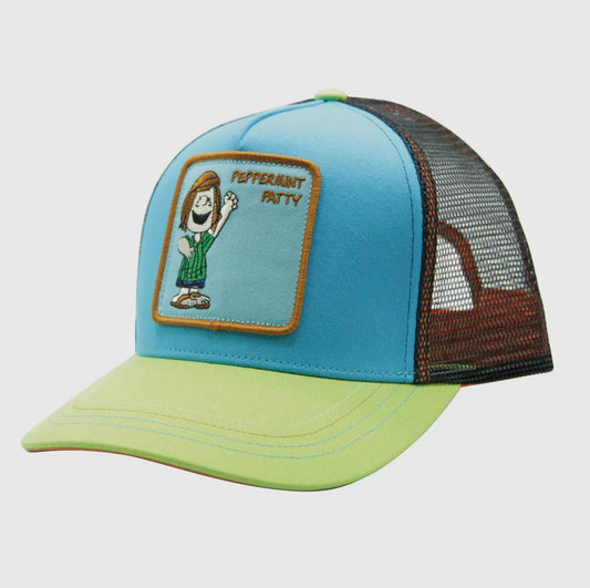 Peppermint Patty Baddie Trucker Hat