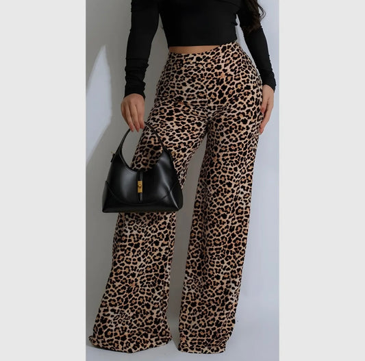 Wild Instinct Baddie Cheetah Pants