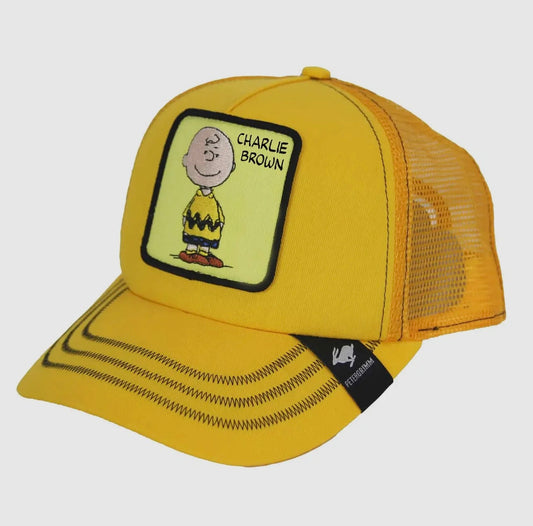 Charlie Brown Peanuts Baddie Trucker Hat