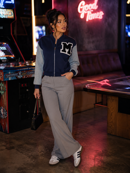 Marlene Varsity Baddie Jacket
