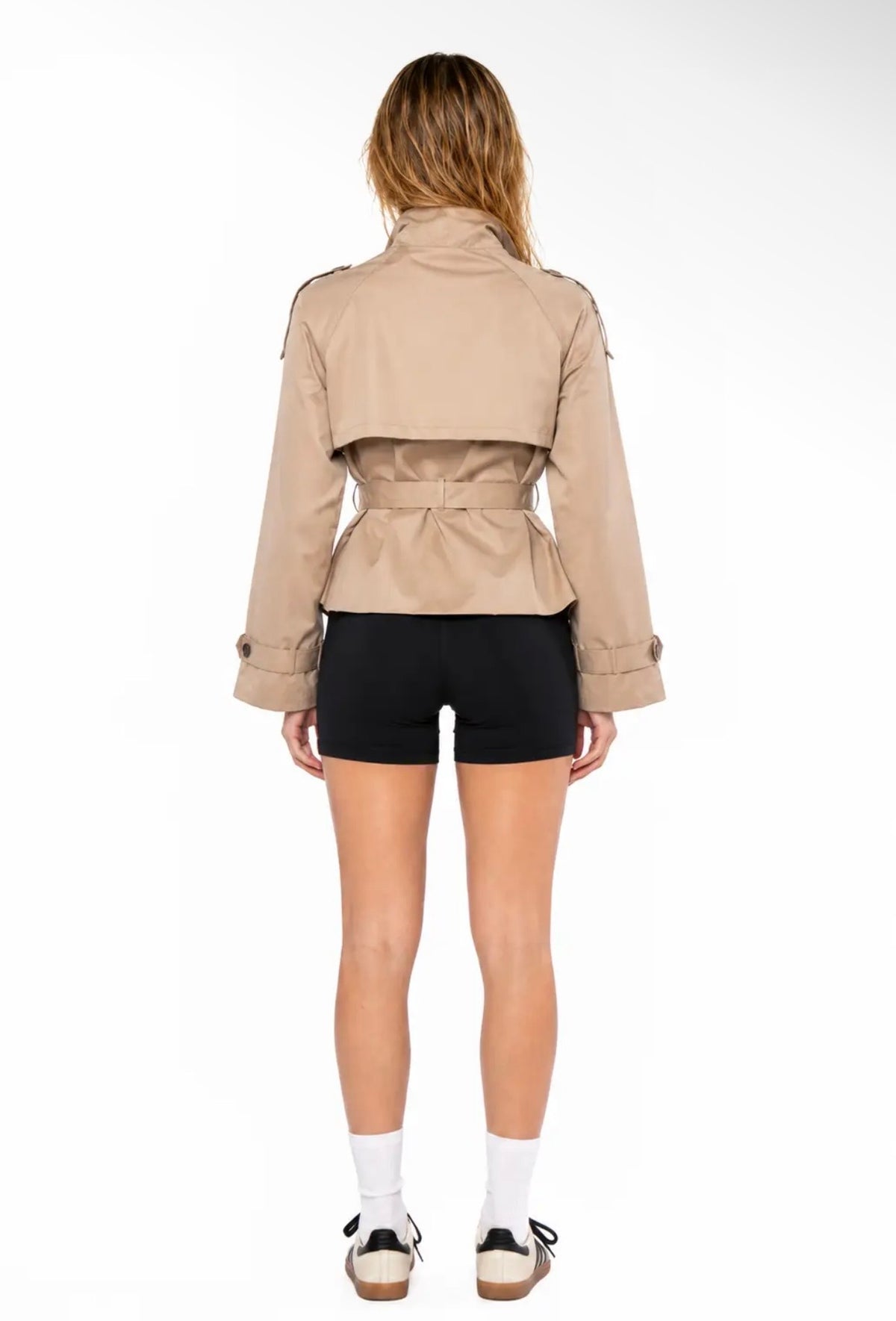 Baddie in the City Belted Jacket