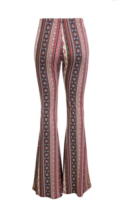 Boho Baddie Bell Pants - Baddie Kouture Boutique 