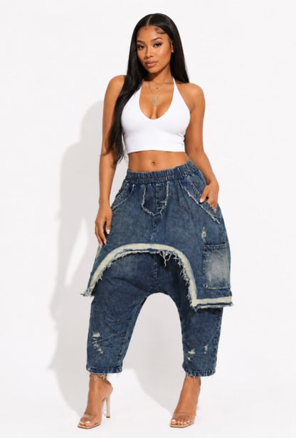 Street Glam Baddie Harlem Pants - Baddie Kouture Boutique 