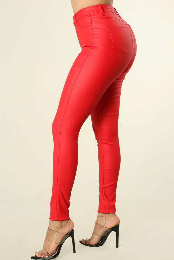 Ms. Red Baddie Pants