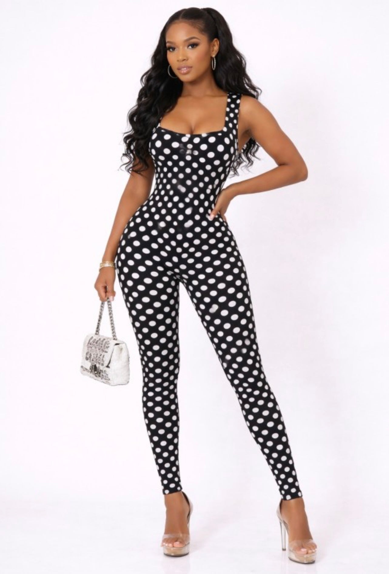 Poka Baddie Jumpsuit - Baddie Kouture Boutique 