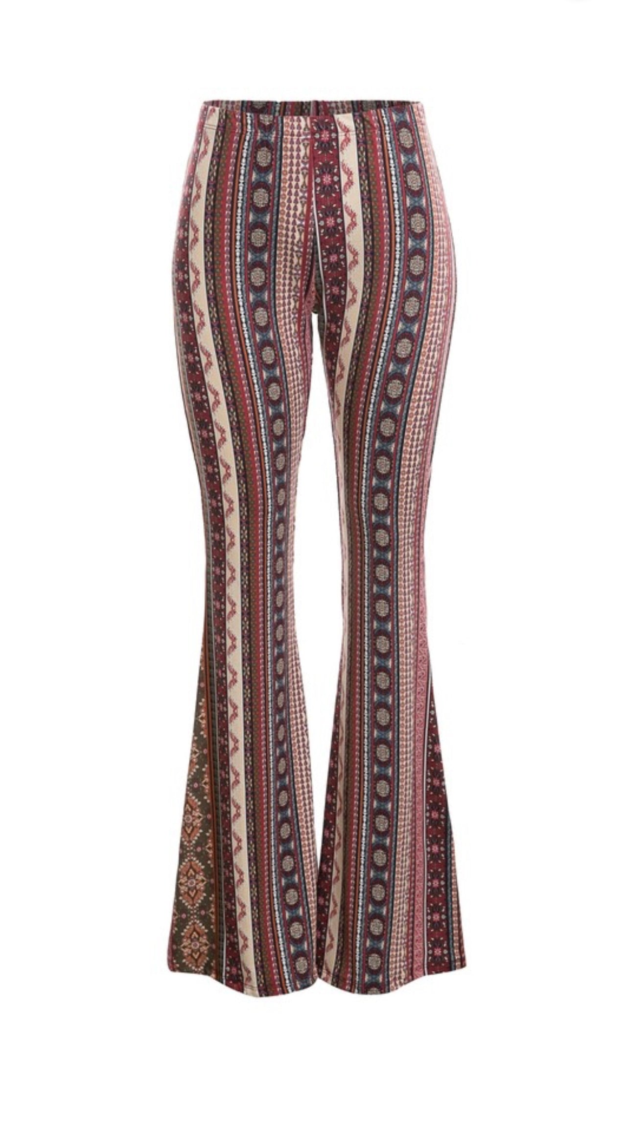 Boho Baddie Bell Pants - Baddie Kouture Boutique 