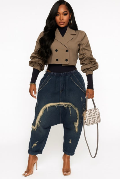 Street Glam Baddie Harlem Pants - Baddie Kouture Boutique 