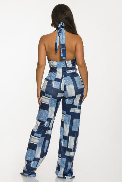 Baddie Denim Jumpsuit