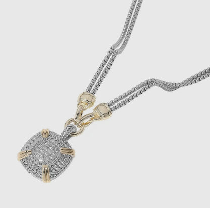 Two-Tone Baddie Necklace