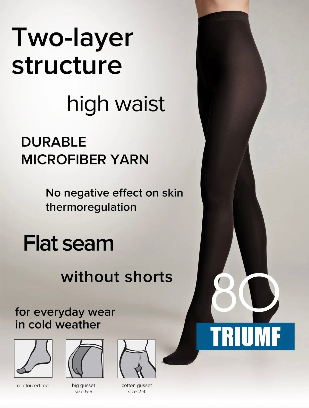 Baddie Luxe 80 Denier Tights - Baddie Kouture Boutique 