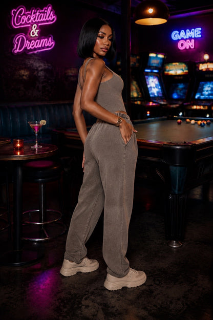 Baddie Terry Jogger Set
