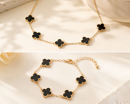 My Lucky Charm Baddie Necklace and Bracelet Set