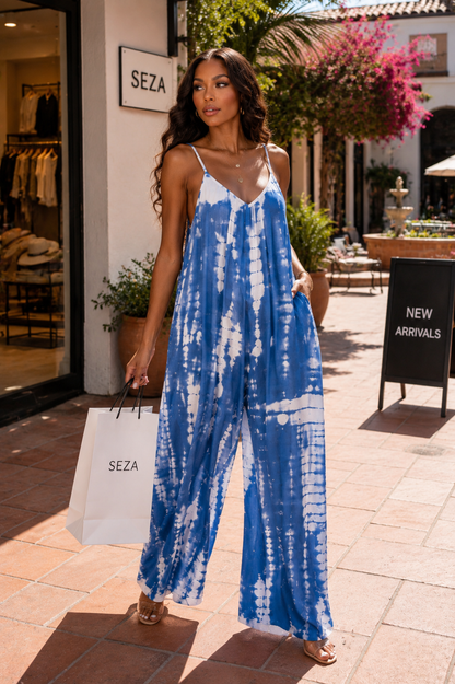 Tie Dye Baddie Jumpsuit