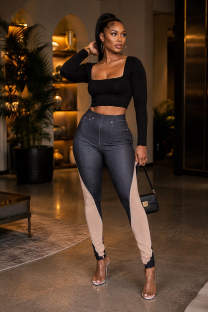 Back Shot Baddie Leggings