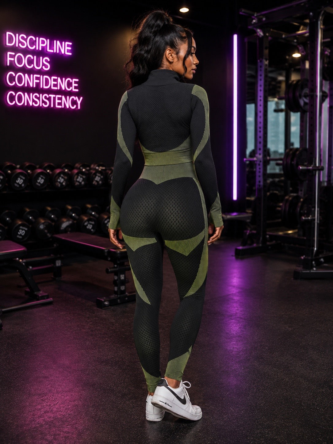 Yandi Baddie Legging Sports Set