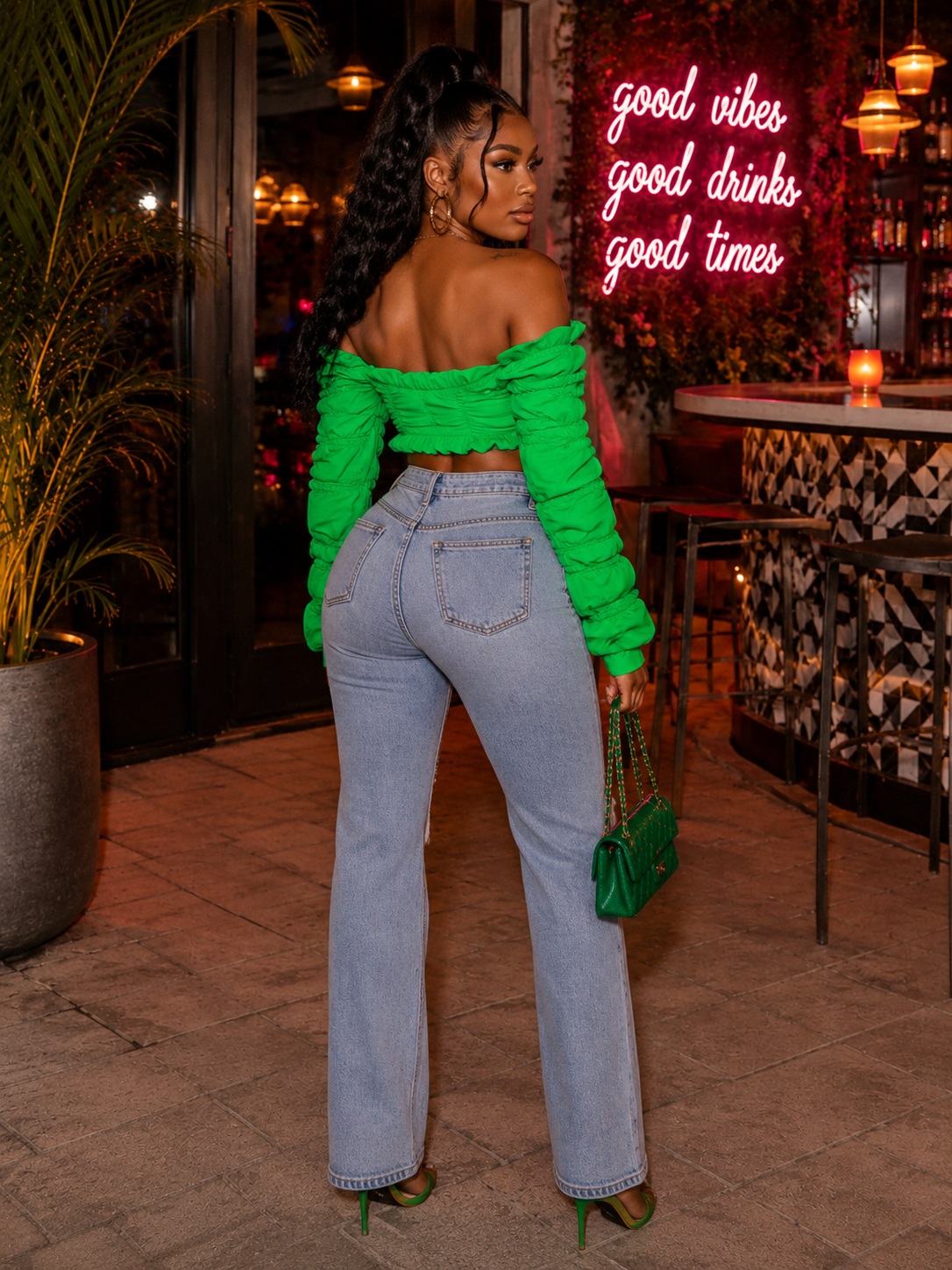 Savanna Ruched Baddie Top