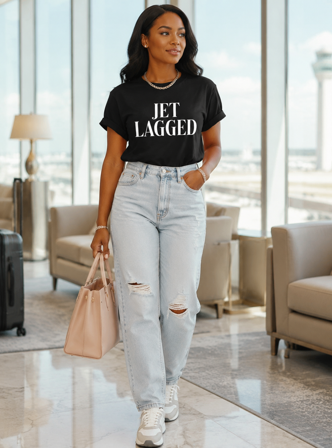 Jet Lagged Baddie Shirt