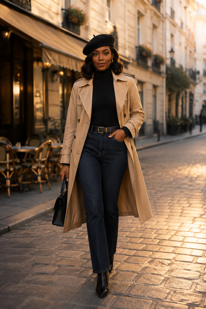 Baddie French Wool Beret