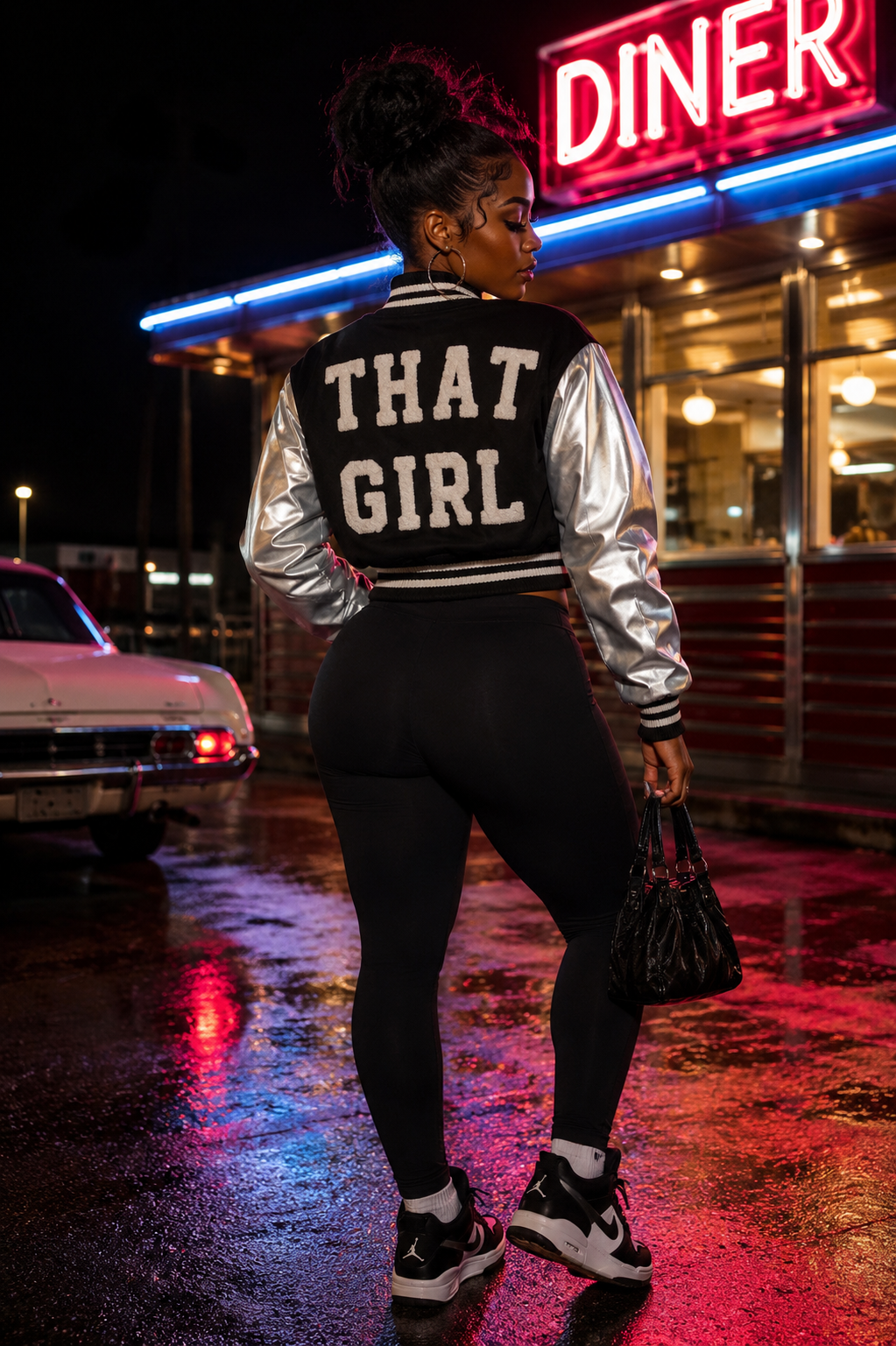 That Girl Baddie Varsity Jacket