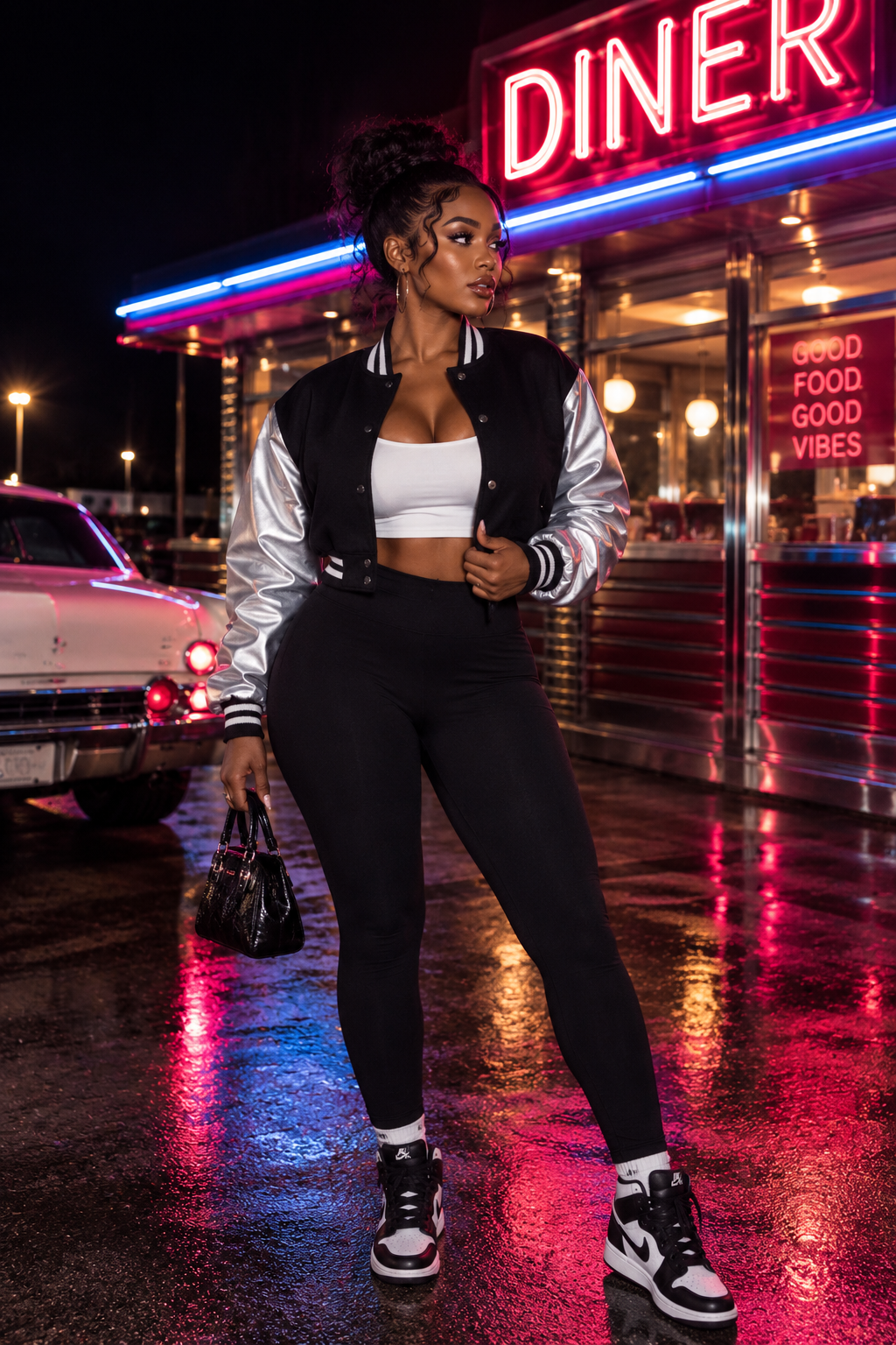 That Girl Baddie Varsity Jacket