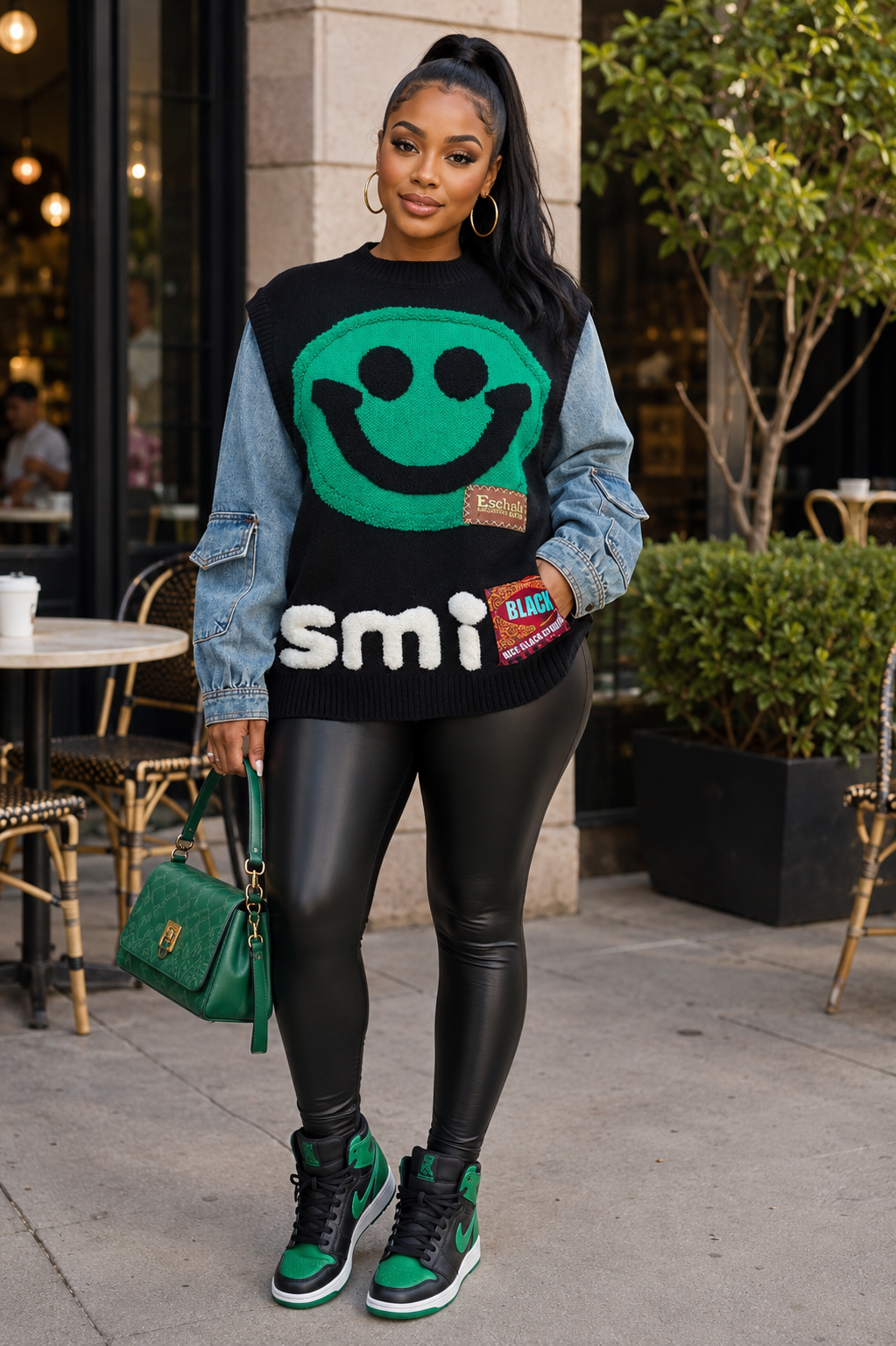 Be Happy Baddie Sweater