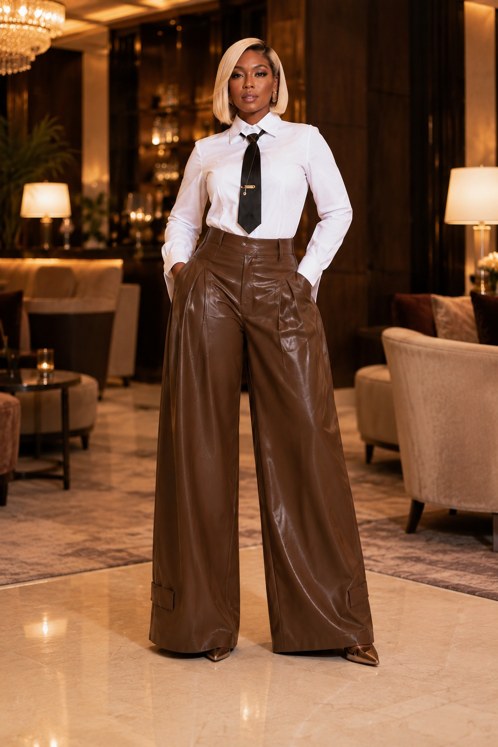Chocolate Luxe Baddie Pants